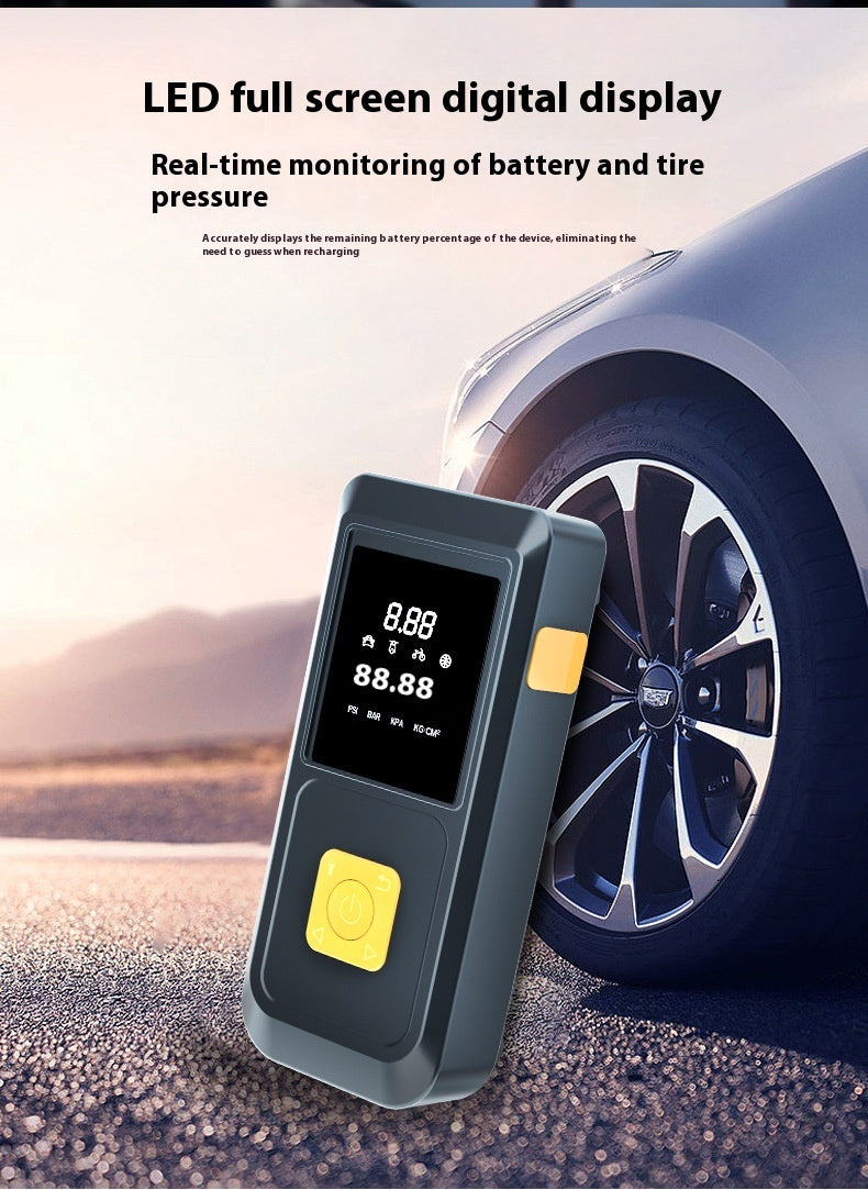 Véhicule Air Intelligent Digital Display Car Start Emergency Supply All-in-one Multi-functi