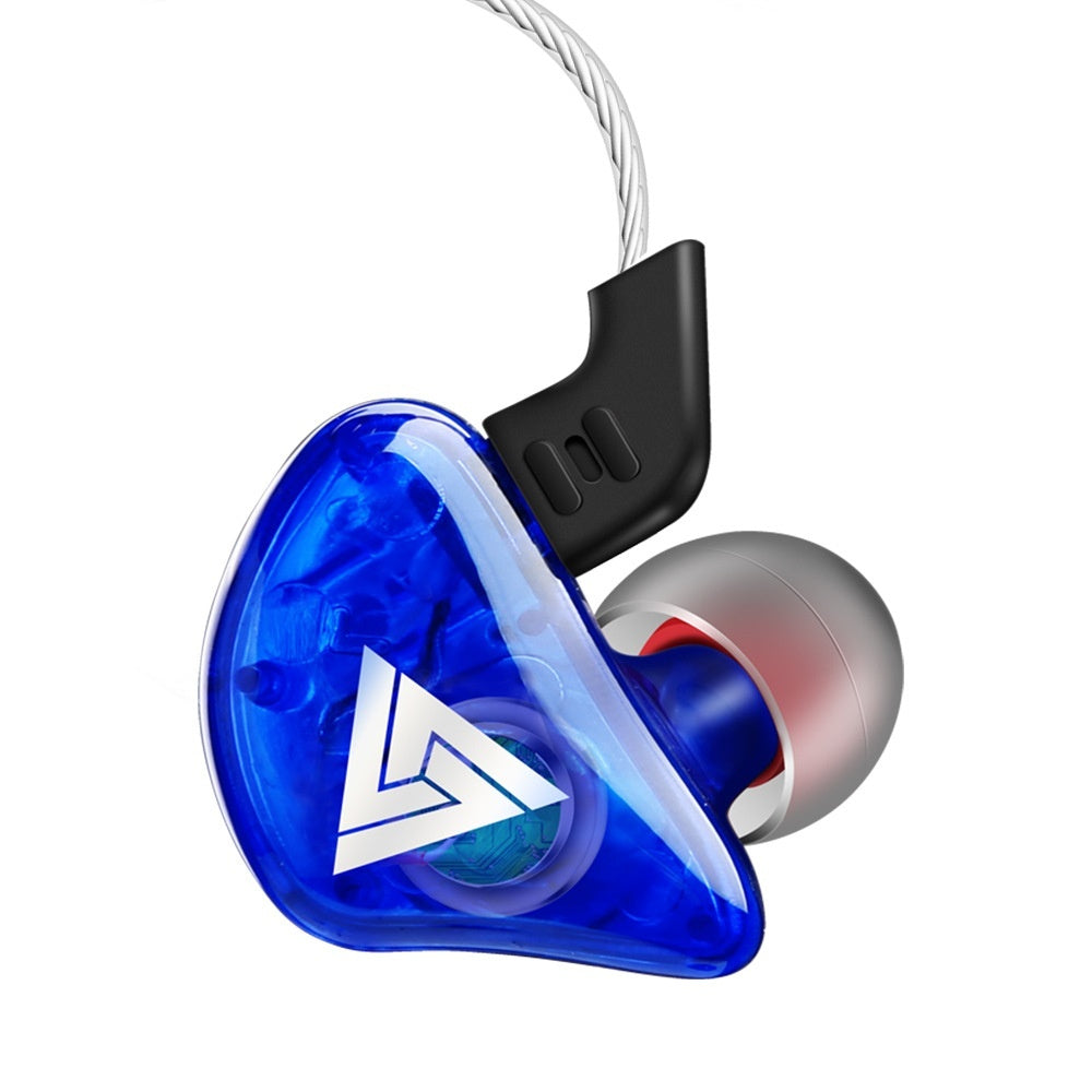 Casques de musique de téléphone à base lourde transparent