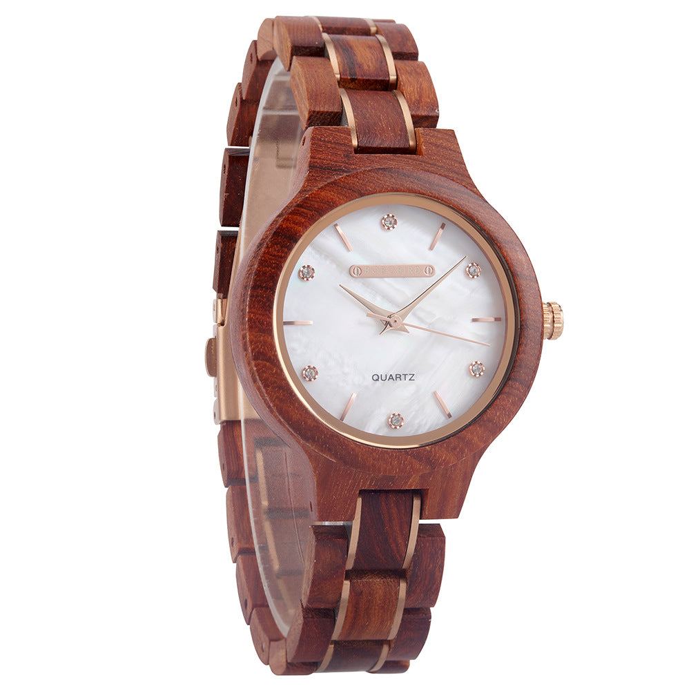 Simple montre à quartz élégant et tendance