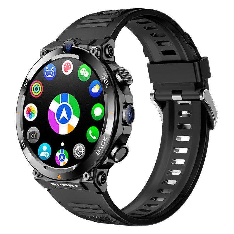 H10 écran rond Smart Watch Nfc contrôle d'accès Photo Playstore lampe de poche