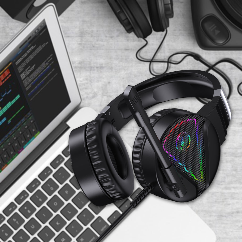 Casque ABS lumineux RGB