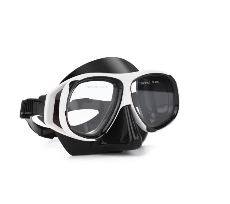 Masque de plongée et tuba sec avec option Myopia Availabl