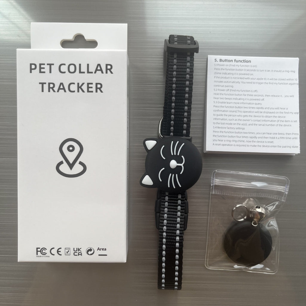 Smart GPT Pet Tracker Trouver Collier Anti-Lost Cat Locator Ajustable Sécurité Buckle Reflect