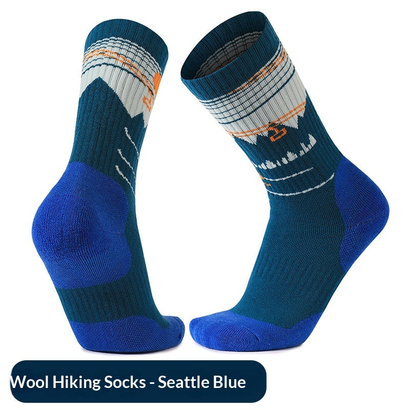 SpringSummer Chaussettes en laine mince pour hommes et femmes