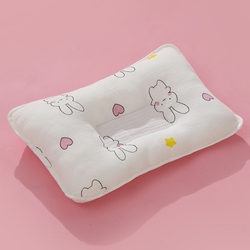 Fournitures de dessin animé de bébé Tête anti-déviation Mémoire Mousse Oreiller bébé