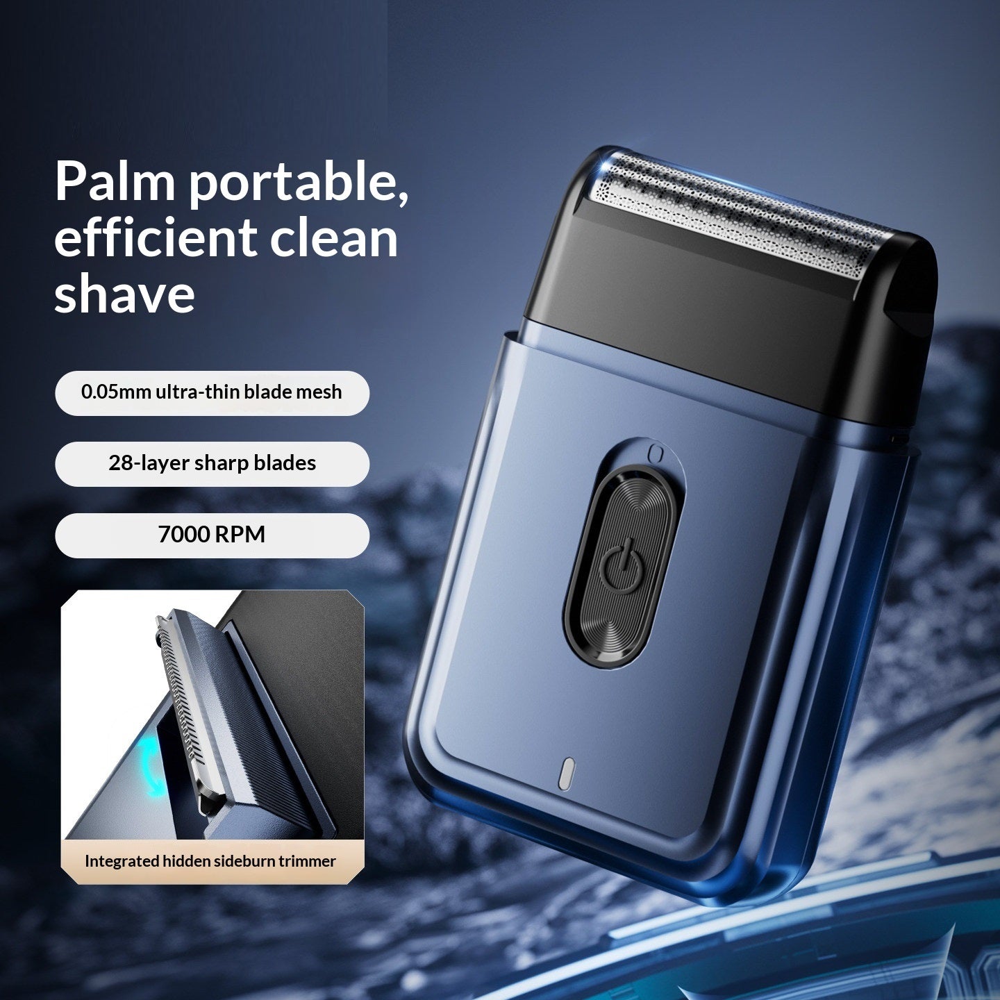 Shaver pour hommes électriques à double lame
