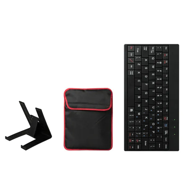Tablette PC porte-bag pour tablette de moins de 10 po avec mini-clavier USB deux couches Poc