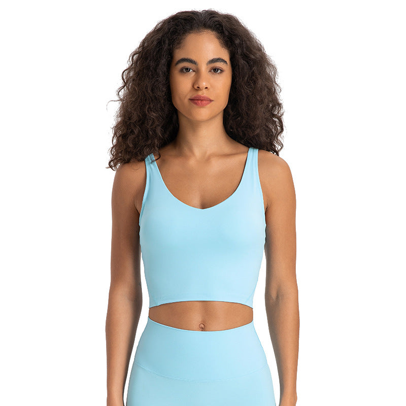 Soutien-gorge de sport de style Vest pour femmes