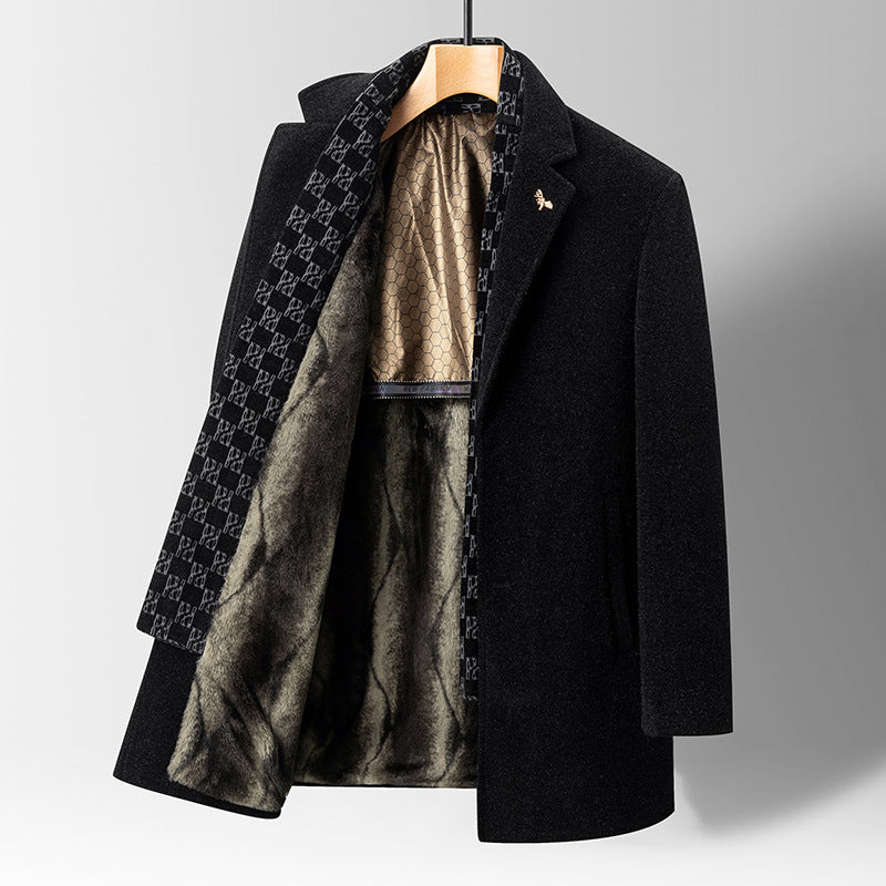 Mine d'or de laine de mode pour hommes