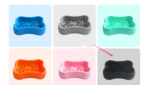 Bol de chien de qualité alimentaire en silicone