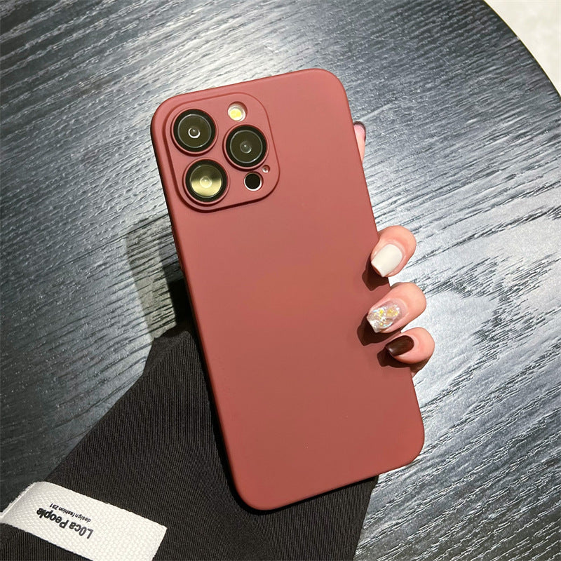 Housse de téléphone à coque dure Matte avec protecteur d'écran