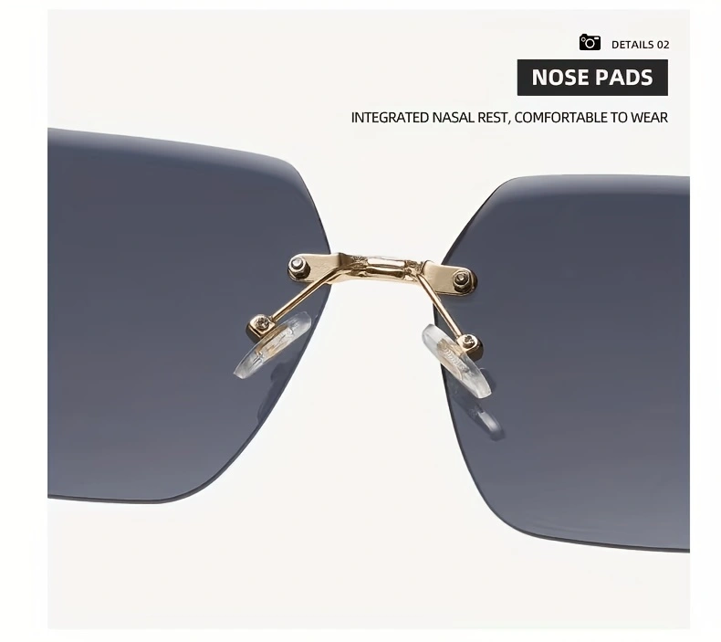 Lunettes de soleil femmes carrées élégantes