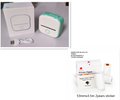 Imprimante Mini Thermique Portable Accueil Imprimante Photo Étudiant Mauvaise question Imprimante Bleu