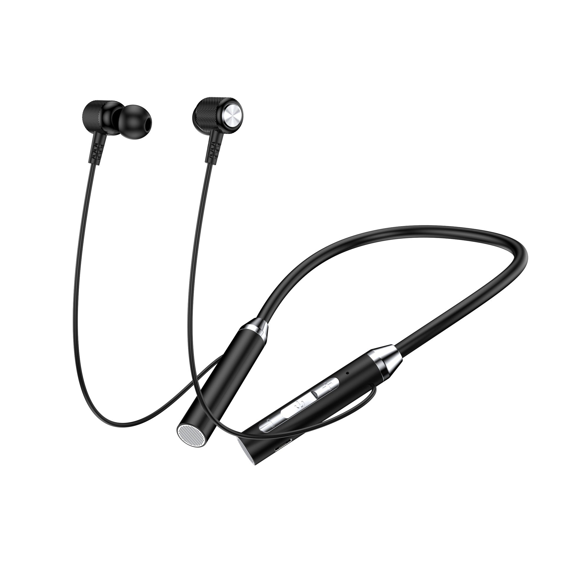 Casques sans fil Bluetooth style bande de collier