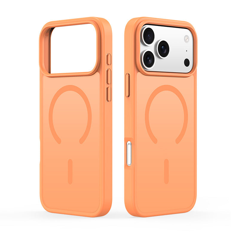 Magnetic Skin-feel Minimalist Matte transparent Couverture arrière