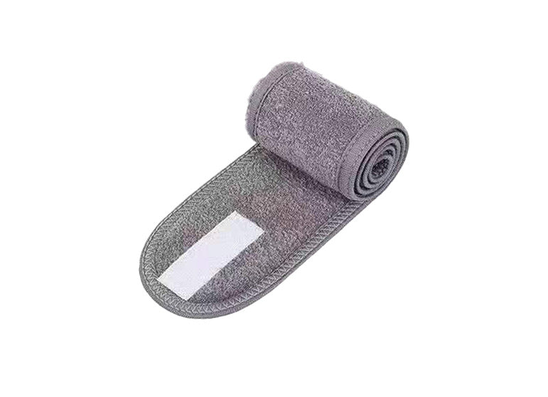 Bandeau de maquillage velcro imprimé épais