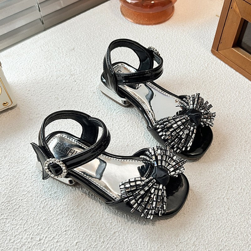 Sandales à talons hauts de printemps pour filles