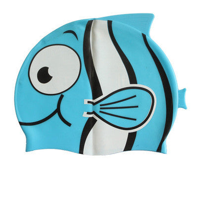 Silicone Cap de natation pour enfants Cute Caricature