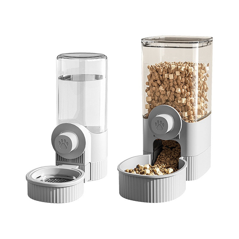 Suspension Cage Dog Basin Cat Bowl Automatic Pet Feeder