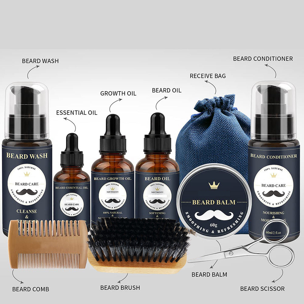 Kit d'entretien complet de la barbe
