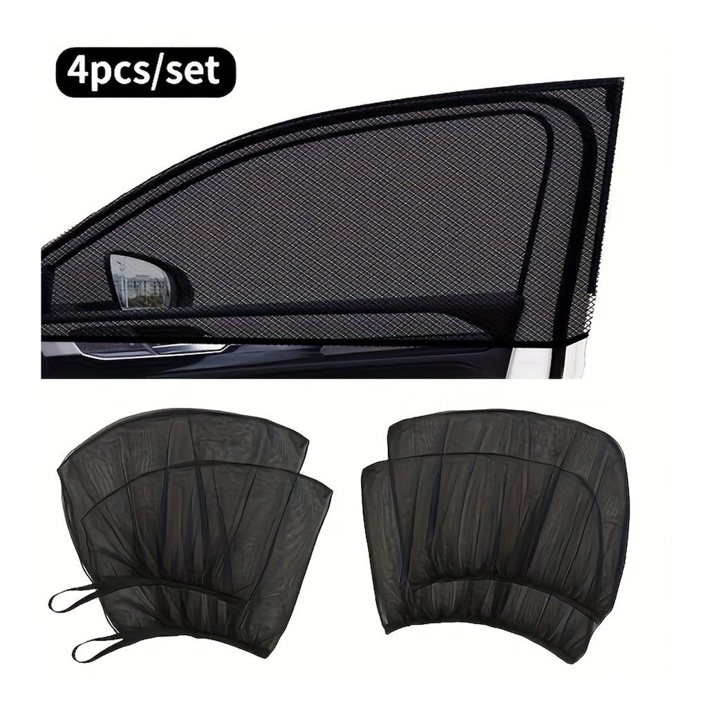 Rideaux Mosquito pour voitures Voiture Sun Shade Styling Accessoires Auto UV Protégez le rideau côté