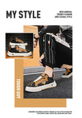 Les hommes polyvalents tendance Bas-top Sneakers Respirant Chaussures Casual