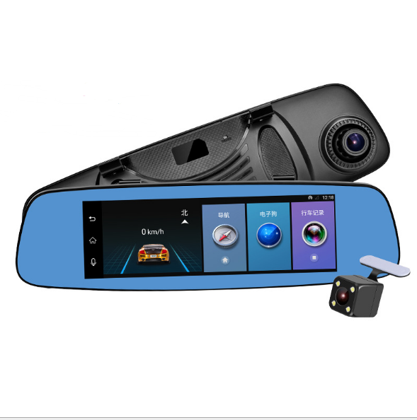 Transborder l'approvisionnement spécial pour 8 pouces grue enregistreur 4G miroir nuage 1080P HD Android rea