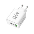 65W Carré givré 1USB 2PD Chargeur de téléphone portable multiports 5v2a 12W Char standard