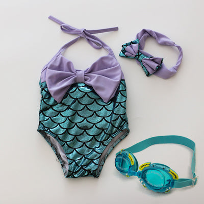 Filles bikini princesse jupe maillot de bain
