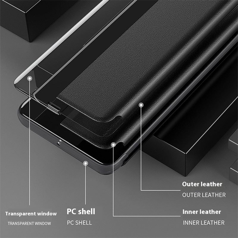 Fenêtre latérale Luminaire magnétique et résistant à la chute Bracket Case téléphone