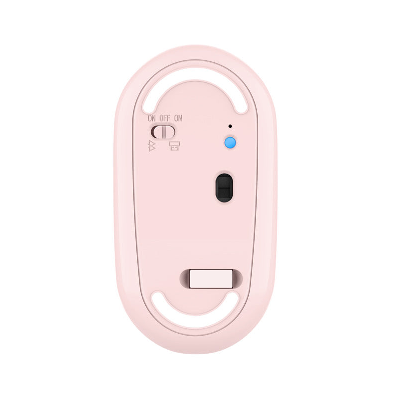 Souris Bluetooth double mode sans fil rechargeable