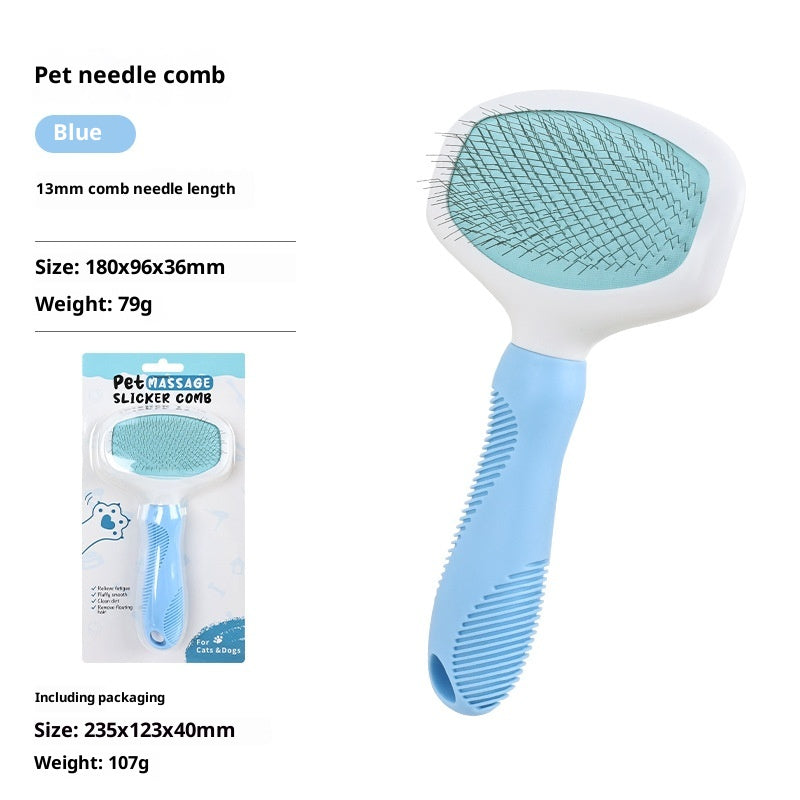 Démanchement de chat et démêlant peigne chien de toilettage et outil de nettoyage