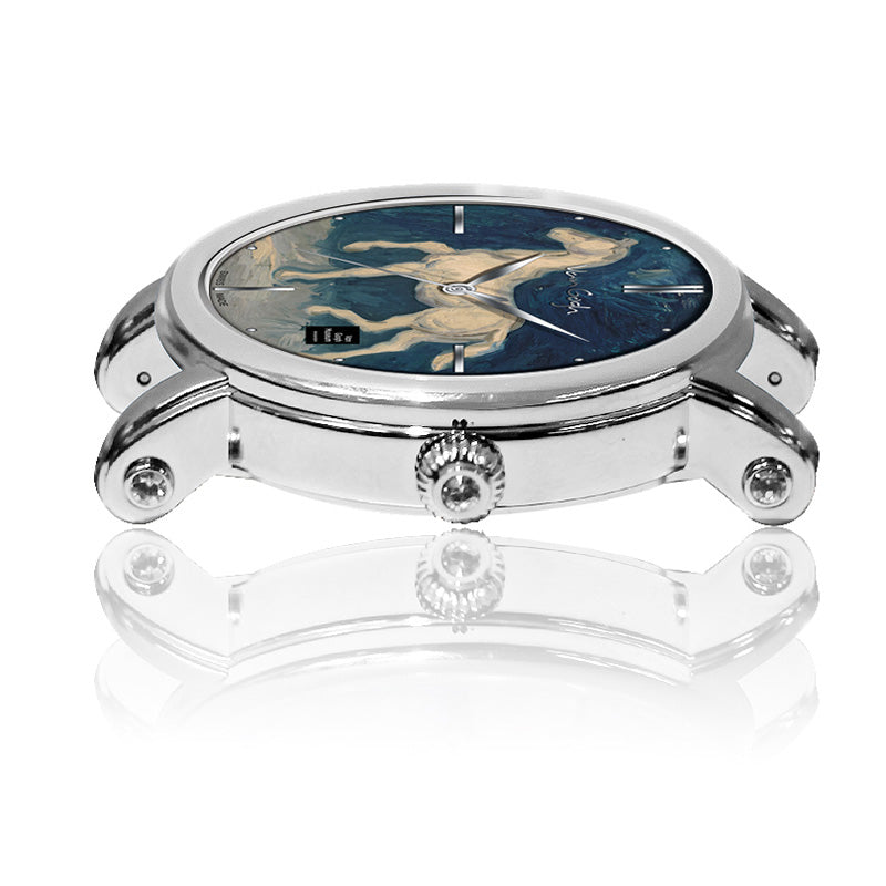 Van Gogh Quartz Wrist Watches Horse Plating Statue