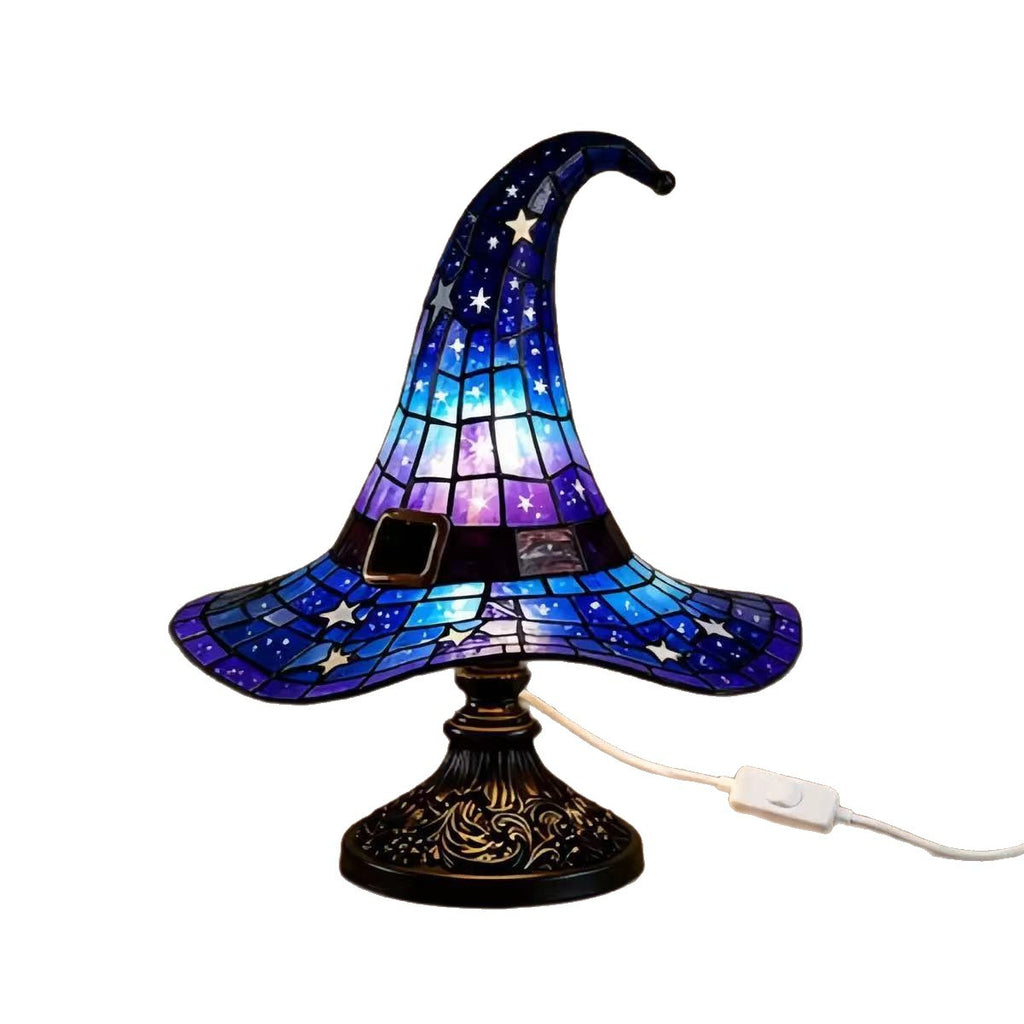 Lampe de nuit en résine d'Halloween - Lampe de table pour éclairage ambiant