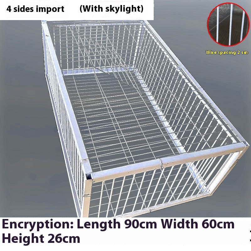 Cage de retour chiffré de porte en réseau actif Pigeon