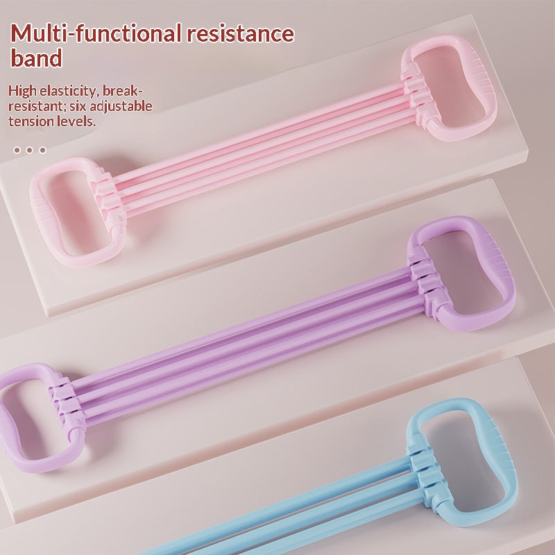 8-Shaped Tensioner Fitness Back Training Epaule Stretching Ceinture Tensioner Elastic Tensio