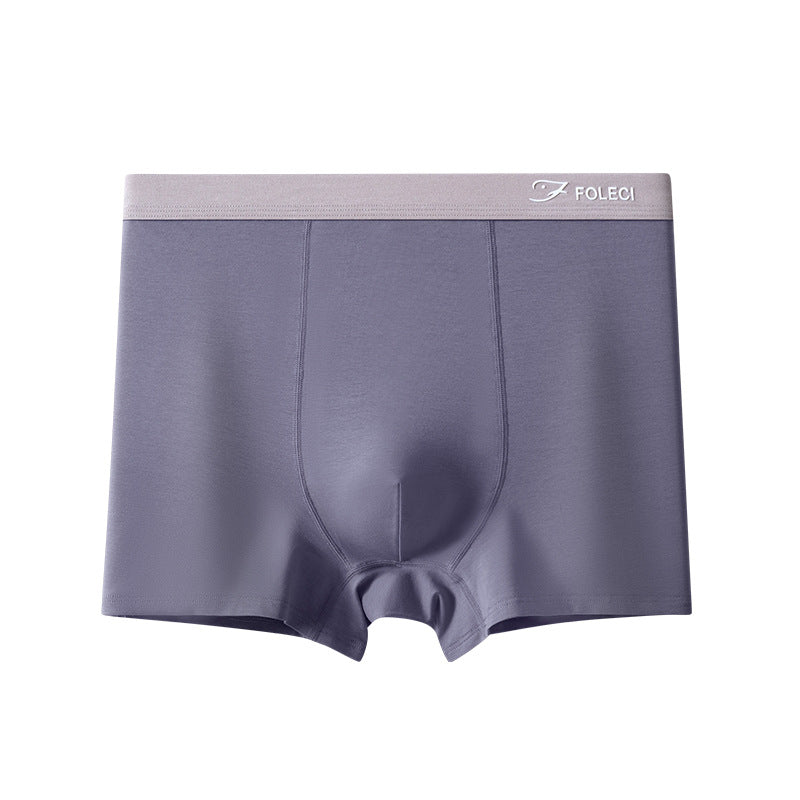 Sous-vêtements pour hommes en coton taille haute