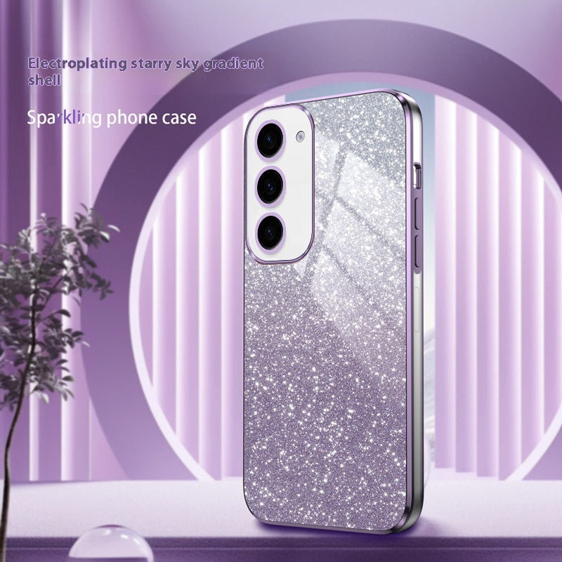 Couverture de protection graduée pour boîtier de téléphone électroplaçant