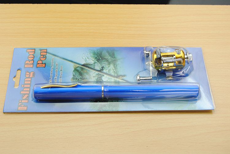 Ensemble d'engins de pêche à la canne à bâton de tambour télescopique