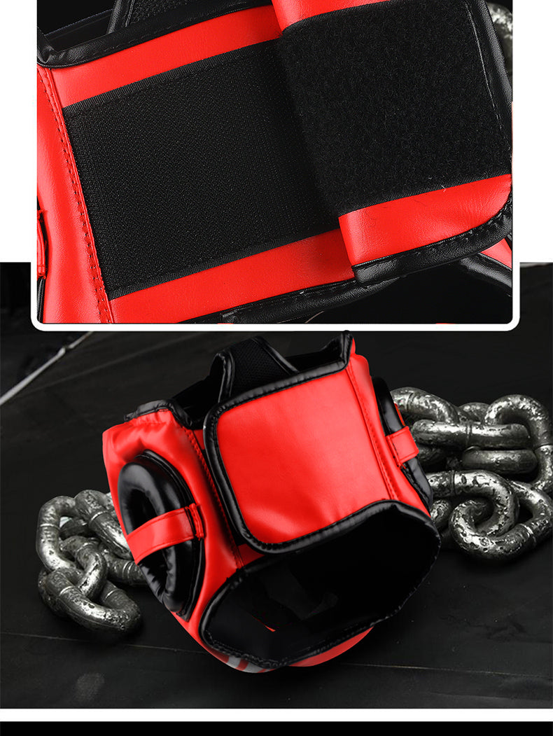 Enfants Sanda Muay Thai Thai Thickening Training Headgear