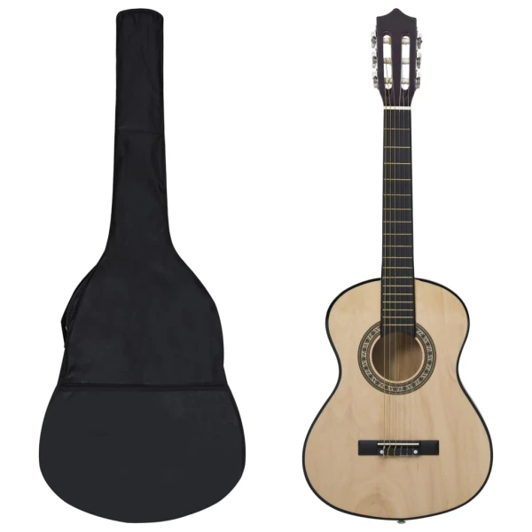 Set de guitare classique 12 pièces pour débutants 4-4