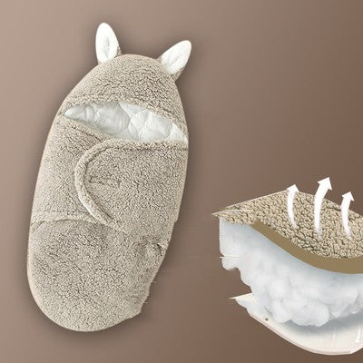Bébé tenir le nouveau-né épaississant Wrap Swadle sac de couchage