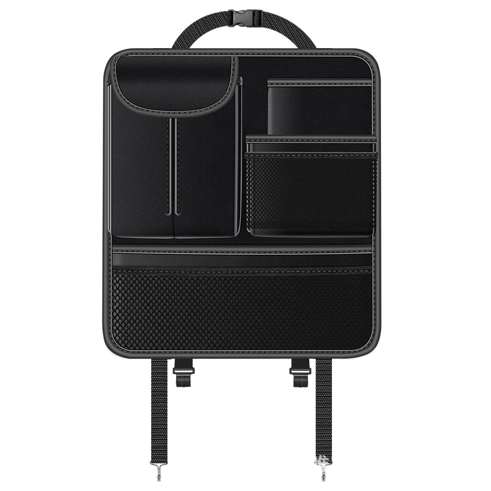 Boîte de tissu de voiture Sac de rangement Sundries multi-fonction