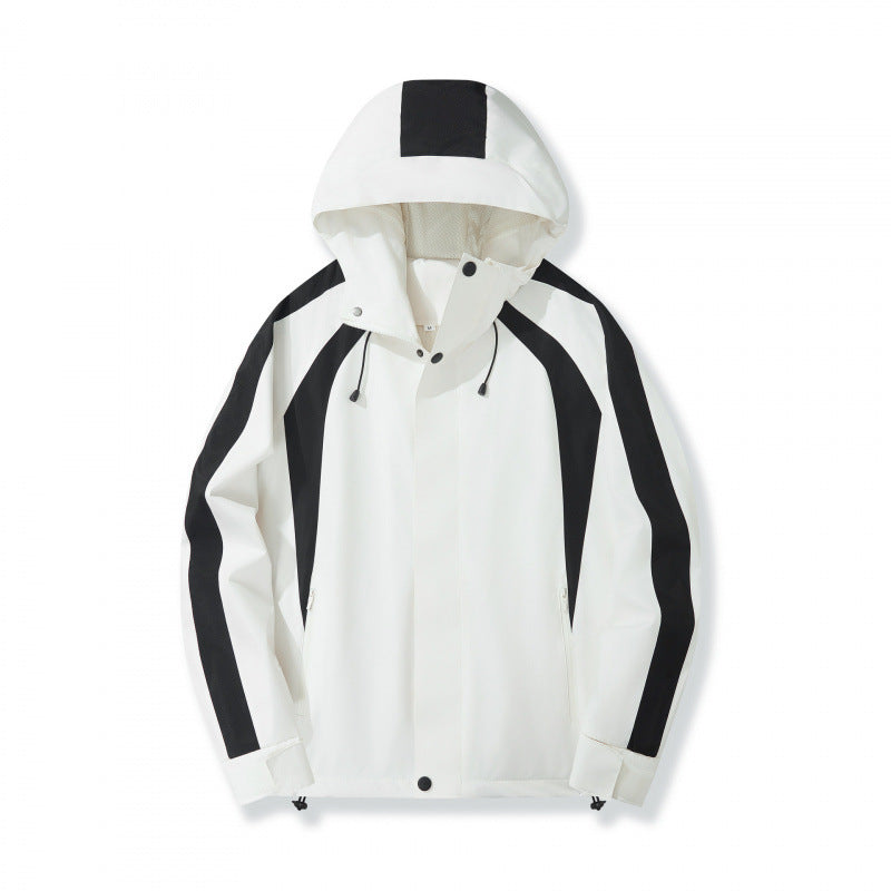 Veste à capuche Sport-Style Hommes Casual Outdoor imperméable