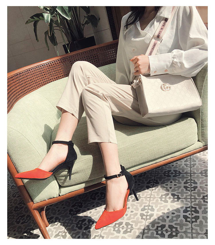Chaussures Femmes pliables multifonctionnelles à talons hauts