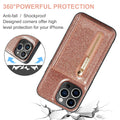 Porte-cartes magnétiques Étui de protection pour téléphone Étui en cuir