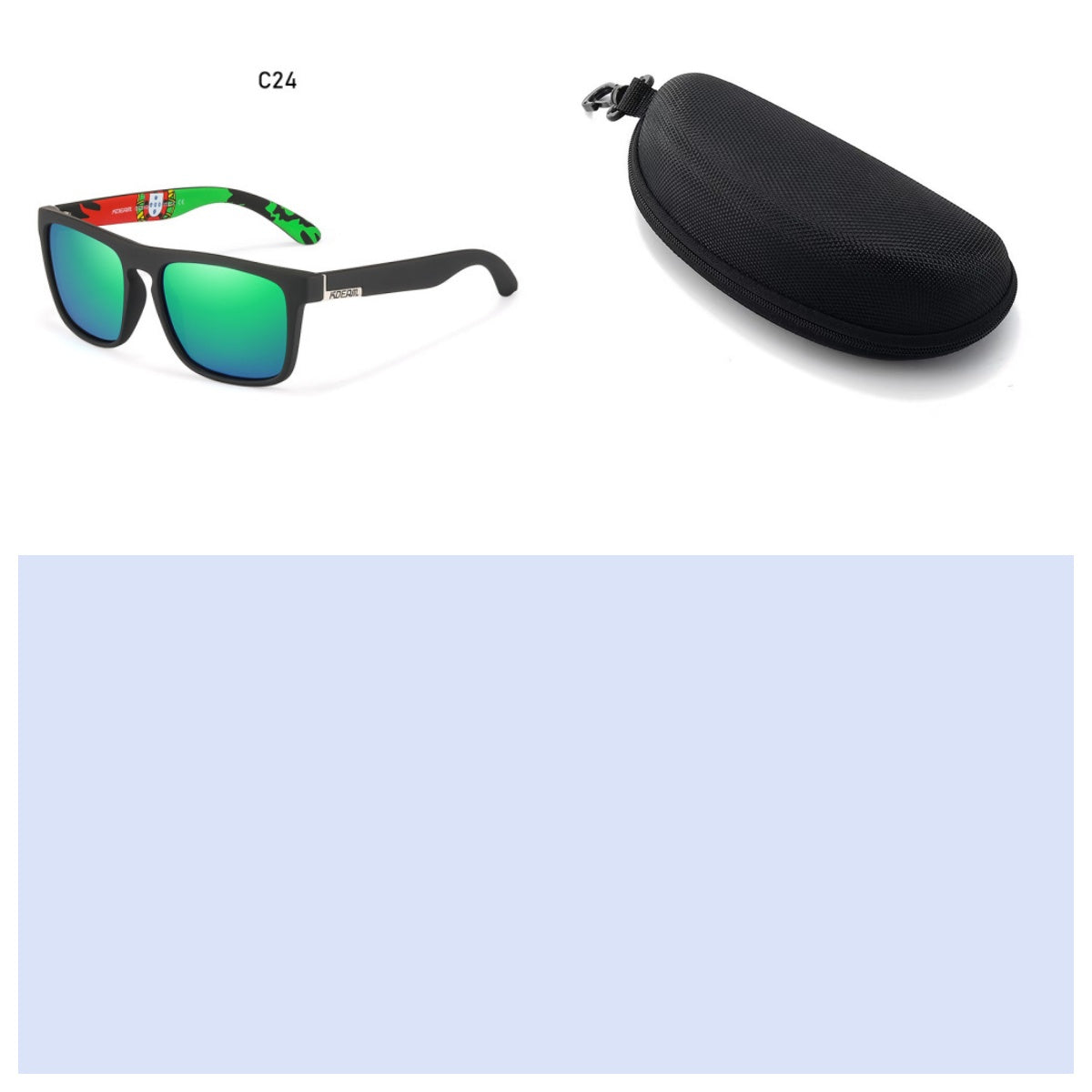 Boite Lunettes de soleil de conduite colorées Lunettes de soleil de sport polarisé pour hommes
