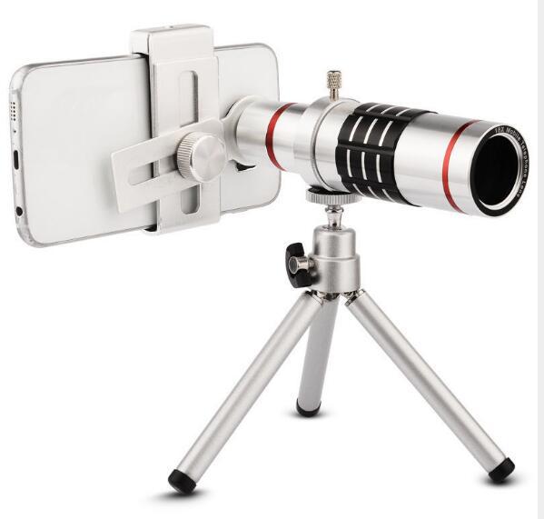 Objectif optique du télescope zoom 18x