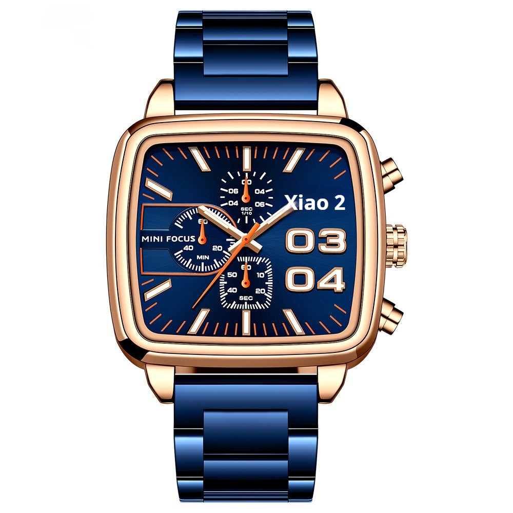Montre Quartz multifonctionnelle homme
