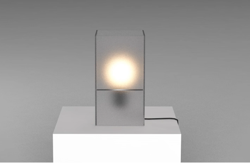 Bureau Original de Designer de Lampe Acrylique Frosted